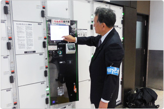 ロッカー・公衆電話管理